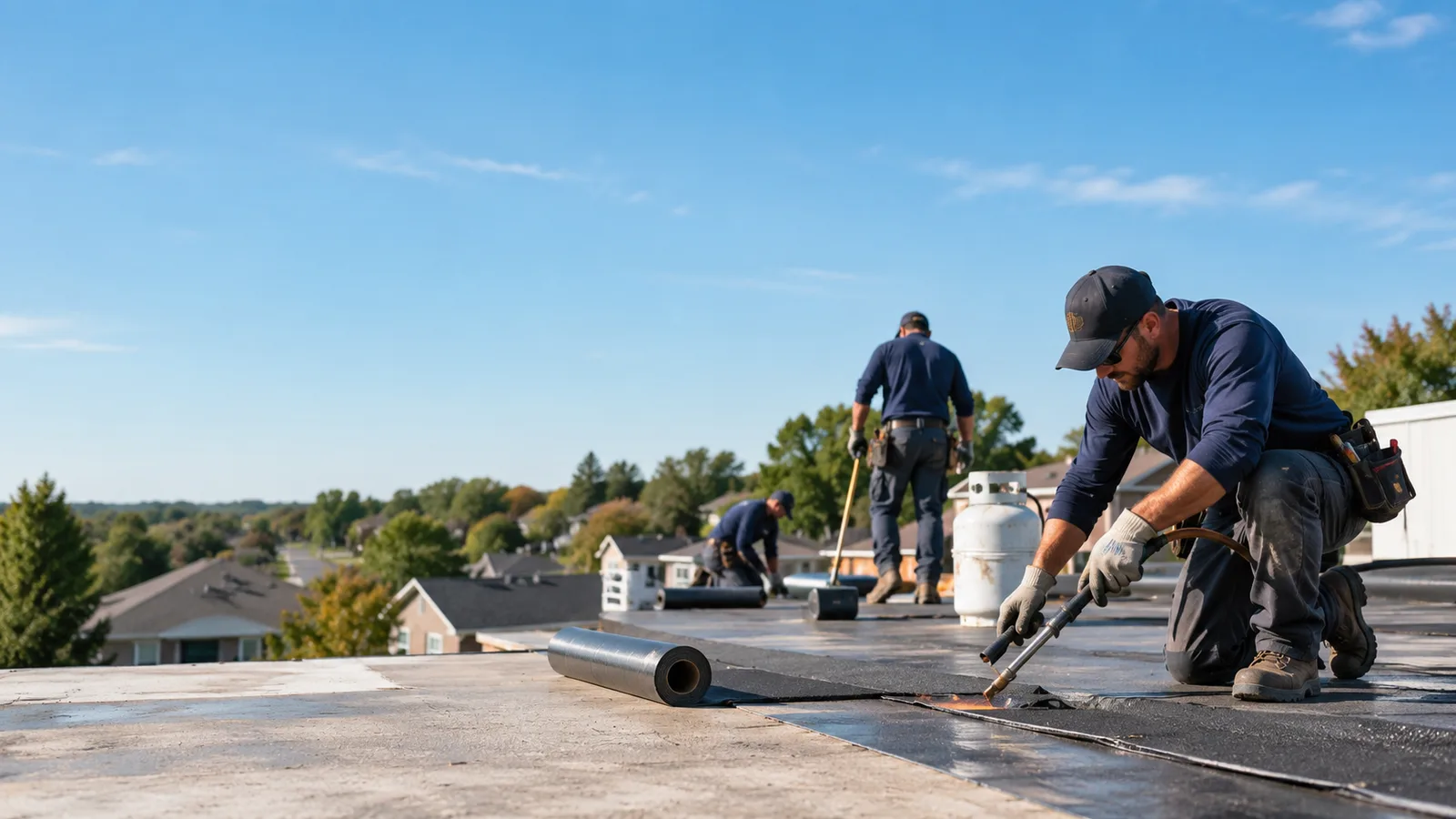 Flat Roof Leak Repair providers in Chidester, AR